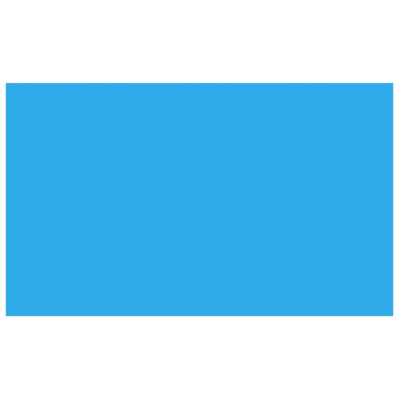 vidaXL Rectangular Pool Cover 1000x600 cm PE Blue