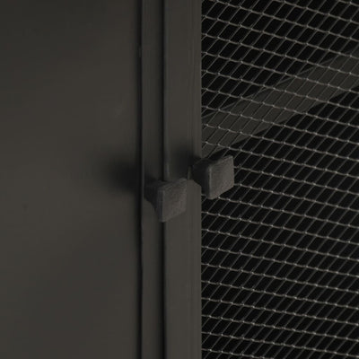 vidaXL Sideboard 60x35x78 cm Solid Rough Mango Wood