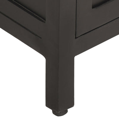 vidaXL Sideboard 60x35x78 cm Solid Rough Mango Wood