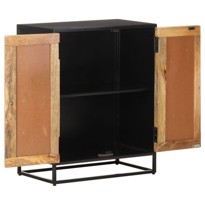 vidaXL Sideboard 60x35x75 cm Rough Mango Wood
