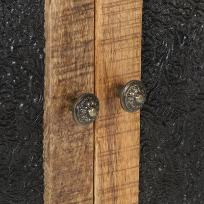 vidaXL Sideboard 60x35x75 cm Rough Mango Wood