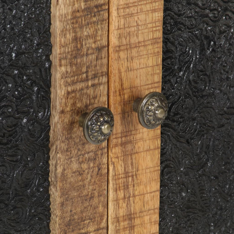 vidaXL Sideboard 60x35x75 cm Rough Mango Wood