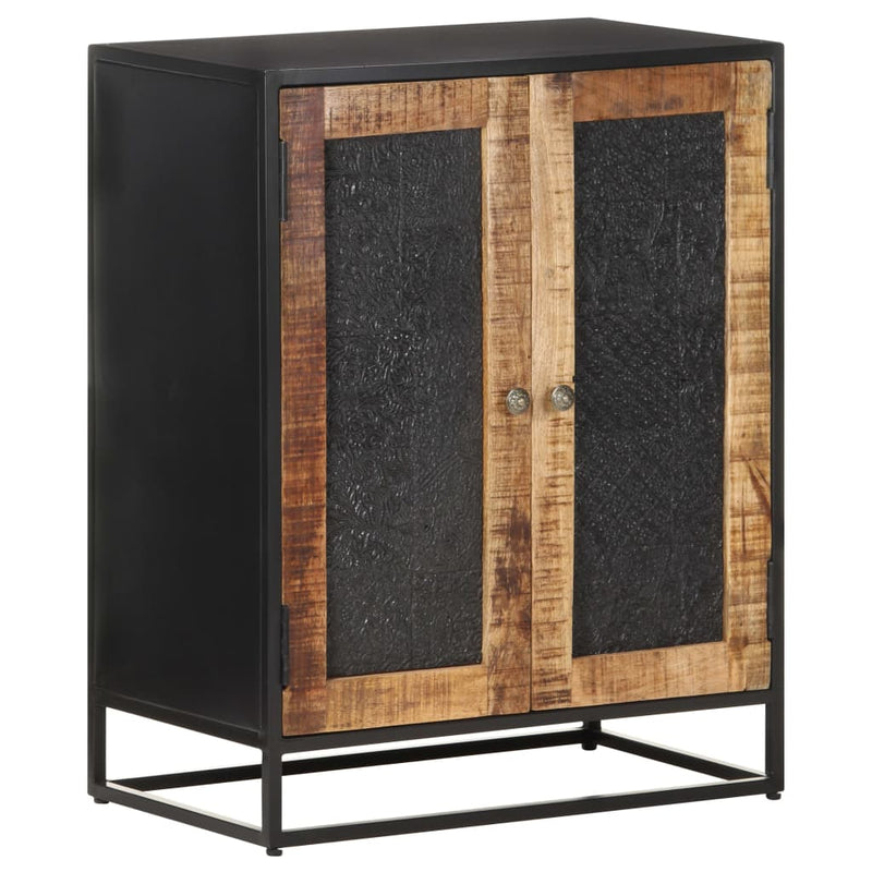 vidaXL Sideboard 60x35x75 cm Rough Mango Wood