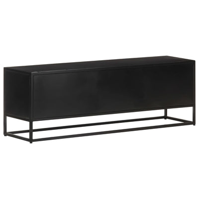 vidaXL TV Cabinet 120x30x40 cm Rough Mango Wood