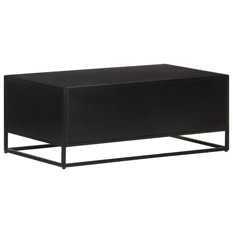 vidaXL Coffee Table 90x50x35 cm Rough Mango Wood