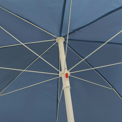 vidaXL Beach Parasol Anthracite 240 cm