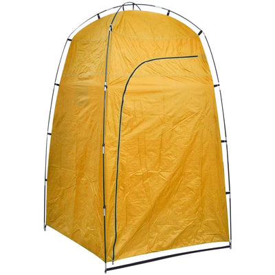 vidaXL Shower WC Changing Tent Yellow