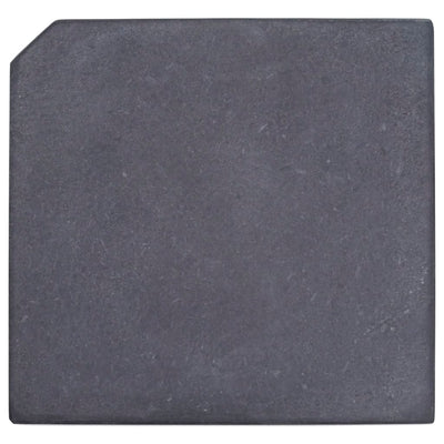 vidaXL Umbrella Weight Plate Black Granite Square 15 kg