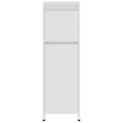 vidaXL 4 Piece Bathroom Furniture Set Sonoma Oak Engineered Wood