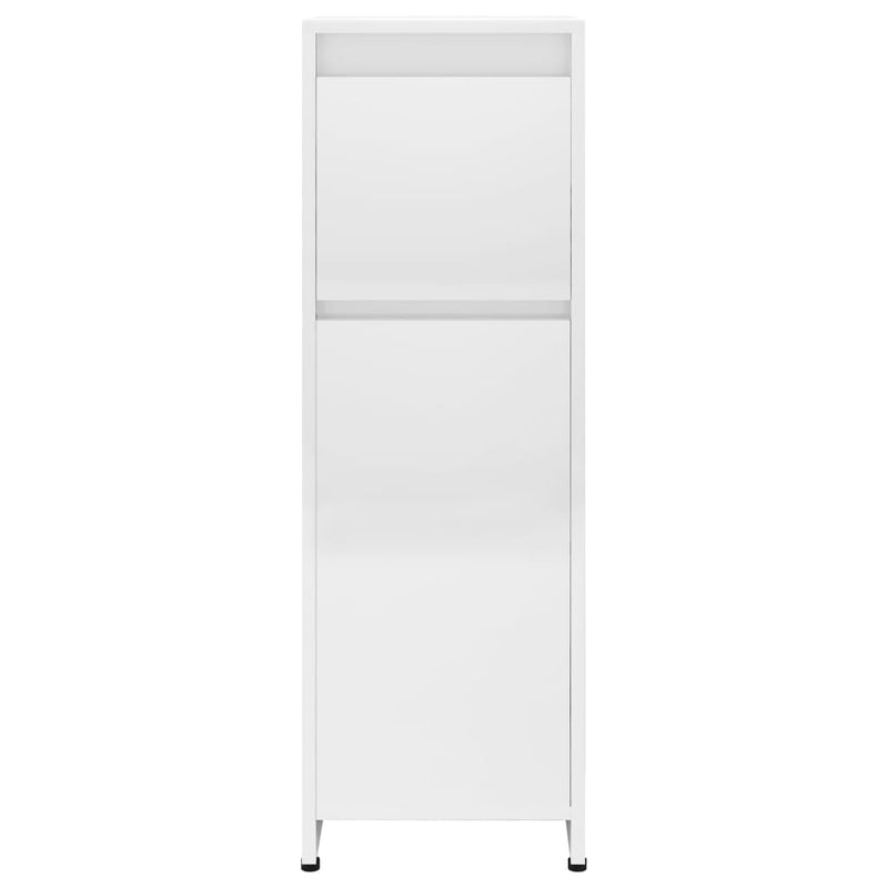 vidaXL 4 Piece Bathroom Furniture Set Sonoma Oak Engineered Wood