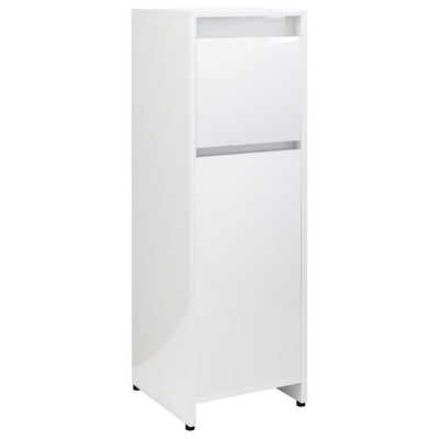 vidaXL 4 Piece Bathroom Furniture Set Sonoma Oak Engineered Wood