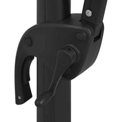 vidaXL 4-Tier Garden Parasol with Aluminium Pole Anthracite 250x250 cm