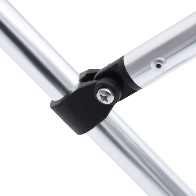 vidaXL 2 Bow Bimini Top Navy Blue 180x150x110 cm