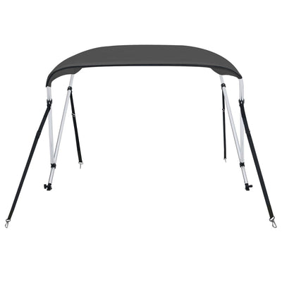 vidaXL 2 Bow Bimini Top Anthracite 150x120x110 cm