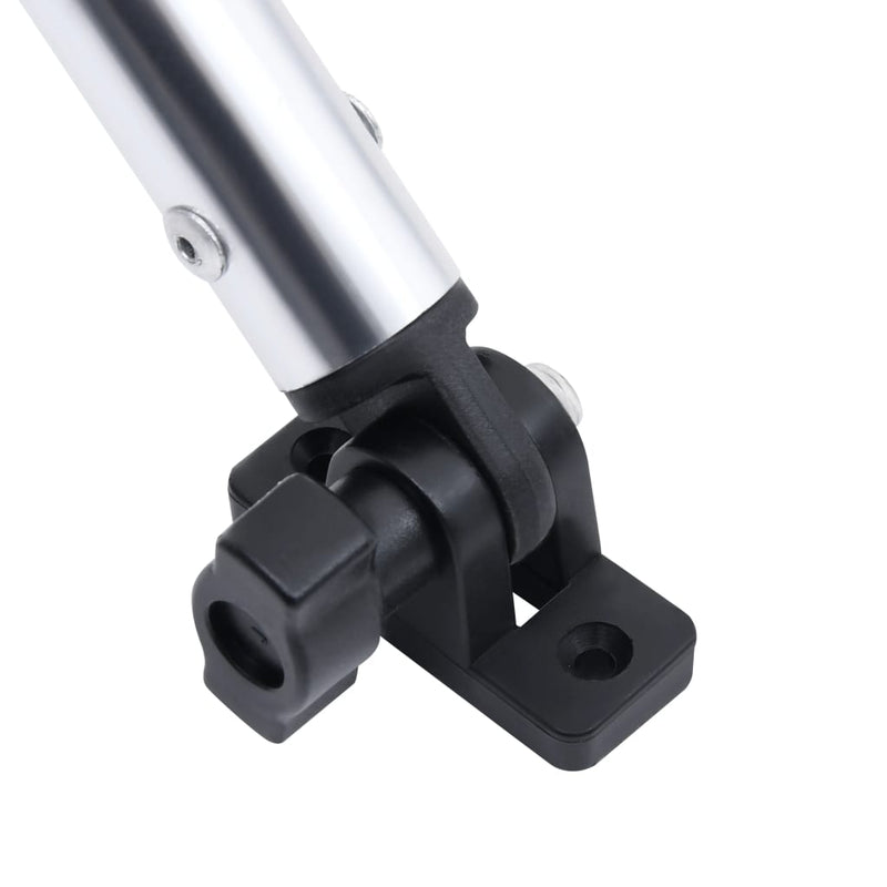 vidaXL 2 Bow Bimini Top Navy Blue 180x150x110 cm