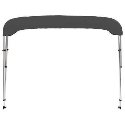 vidaXL 3 Bow Bimini Top Anthracite 183x140x137 cm