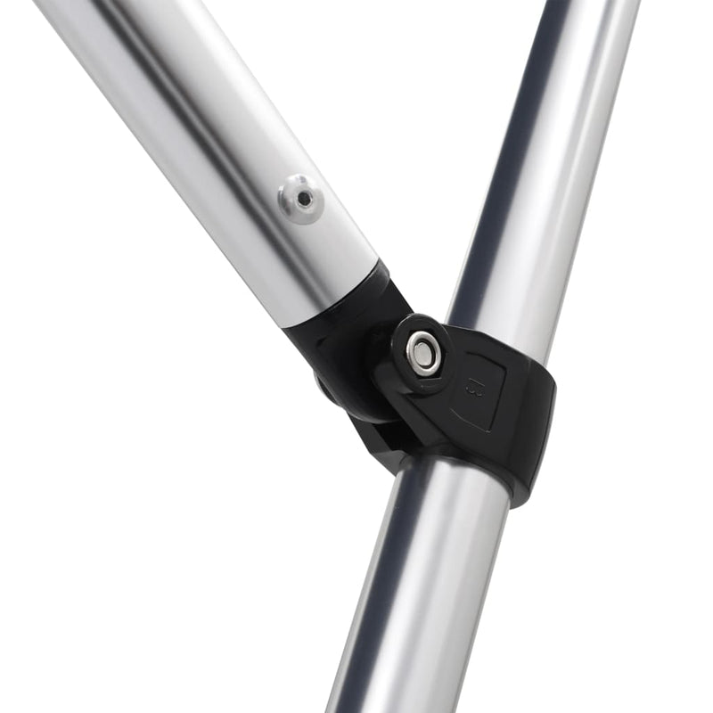 vidaXL 4 Bow Bimini Top Anthracite 243x210x137 cm