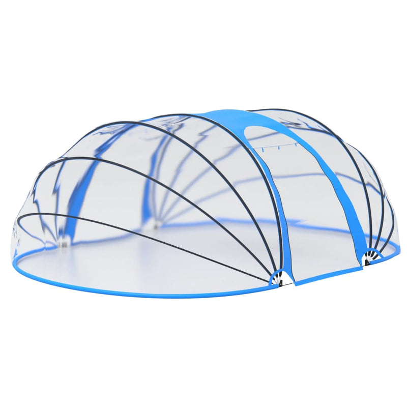 vidaXL Pool Dome Oval 530x410x210 cm