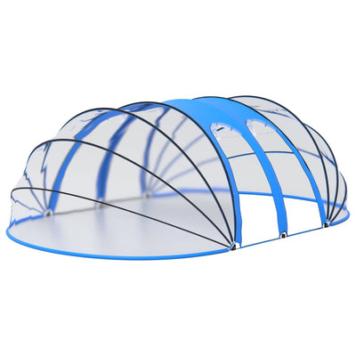 vidaXL Pool Dome Oval 620x410x210 cm