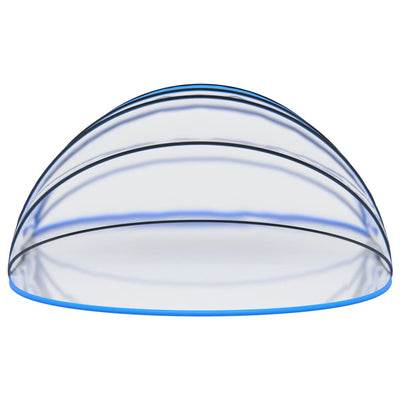 vidaXL Pool Dome Oval 620x410x210 cm