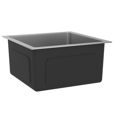 vidaXL Handmade Kitchen Sink Stainless Steel