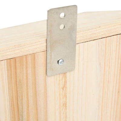 vidaXL Bat House Solid Firwood 30x20x38 cm