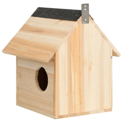 vidaXL Squirrel House Solid Firwood 26x25x29 cm