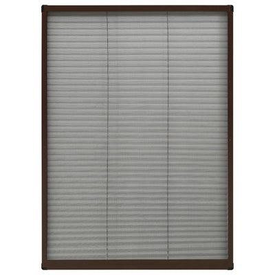 vidaXL Plisse Insect Screen for Windows Aluminium Anthracite 60x80 cm
