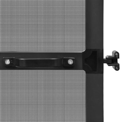 vidaXL Hinged Insect Screen for Doors Anthracite 100x215 cm