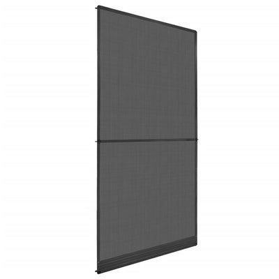 vidaXL Hinged Insect Screen for Doors Anthracite 100x215 cm