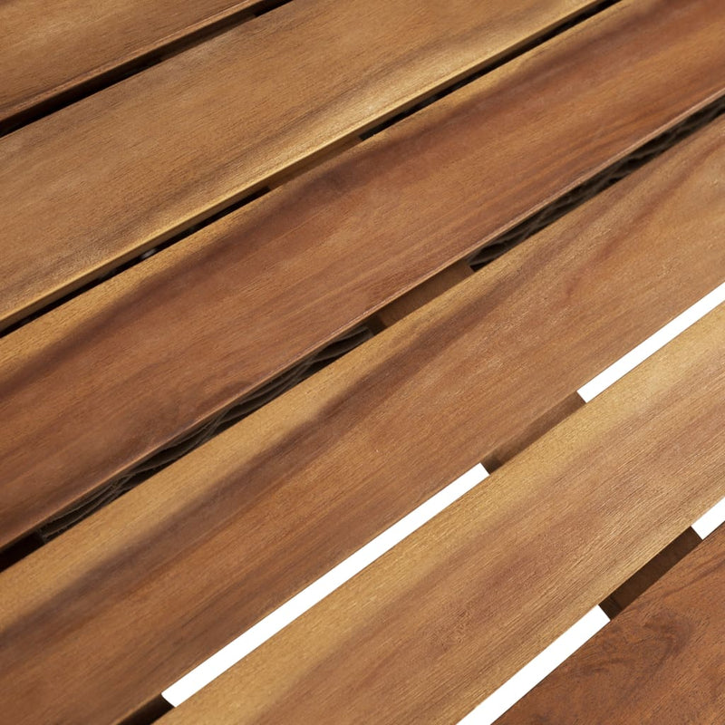 vidaXL 9 Piece Outdoor Dining Set with Cushions Poly Rattan Brown