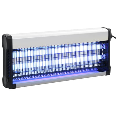 vidaXL Insect Killer Black Aluminium ABS 40 W