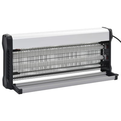 vidaXL Insect Killer Black Aluminium ABS 40 W