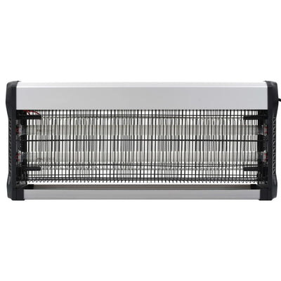 vidaXL Insect Killer Black Aluminium ABS 40 W