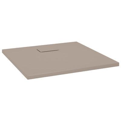 vidaXL Shower Base Tray SMC Brown 100x80 cm