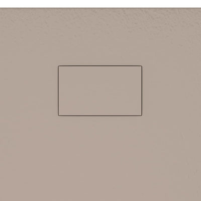 vidaXL Shower Base Tray SMC Brown 100x80 cm