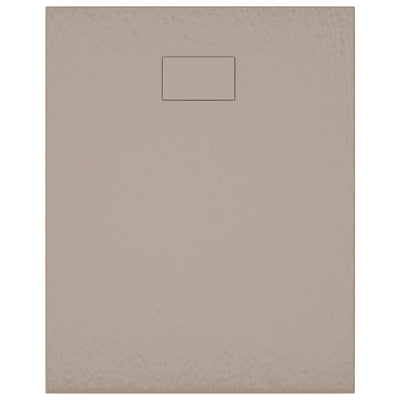 vidaXL Shower Base Tray SMC Brown 100x80 cm