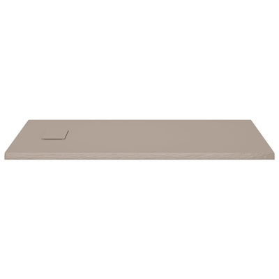vidaXL Shower Base Tray SMC Brown 100x80 cm