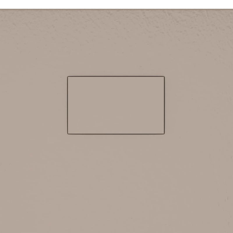 vidaXL Shower Base Tray SMC Brown 100x80 cm