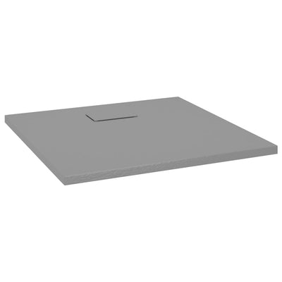 vidaXL Shower Base Tray SMC Brown 100x80 cm