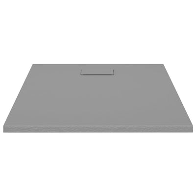 vidaXL Shower Base Tray SMC Brown 100x80 cm