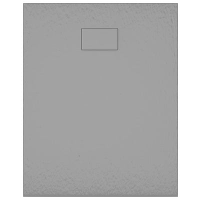 vidaXL Shower Base Tray SMC Brown 100x80 cm