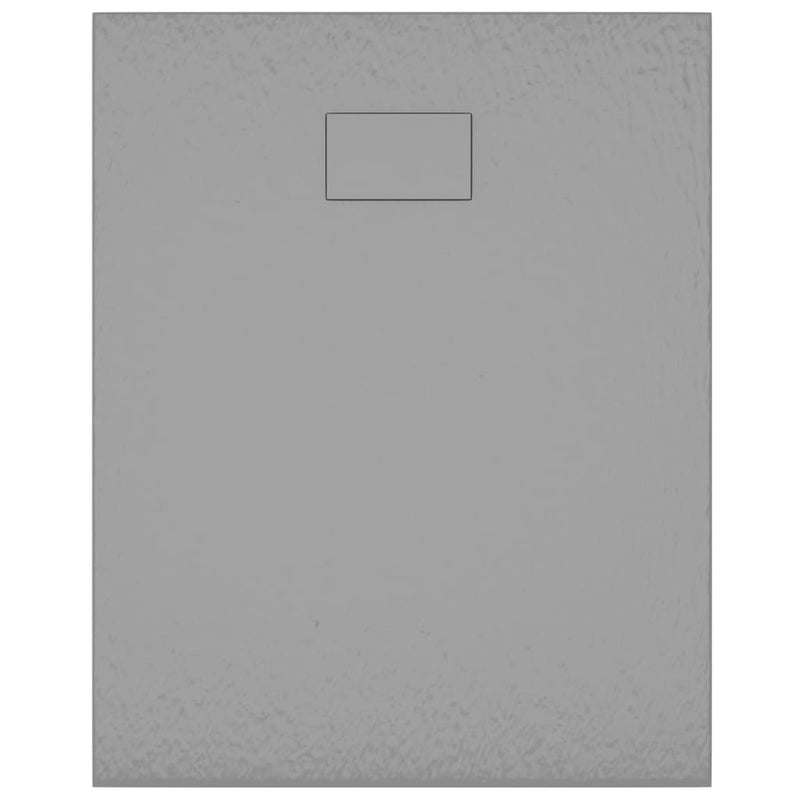 vidaXL Shower Base Tray SMC Brown 100x80 cm