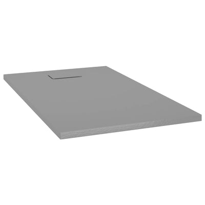 vidaXL Shower Base Tray SMC Brown 100x80 cm