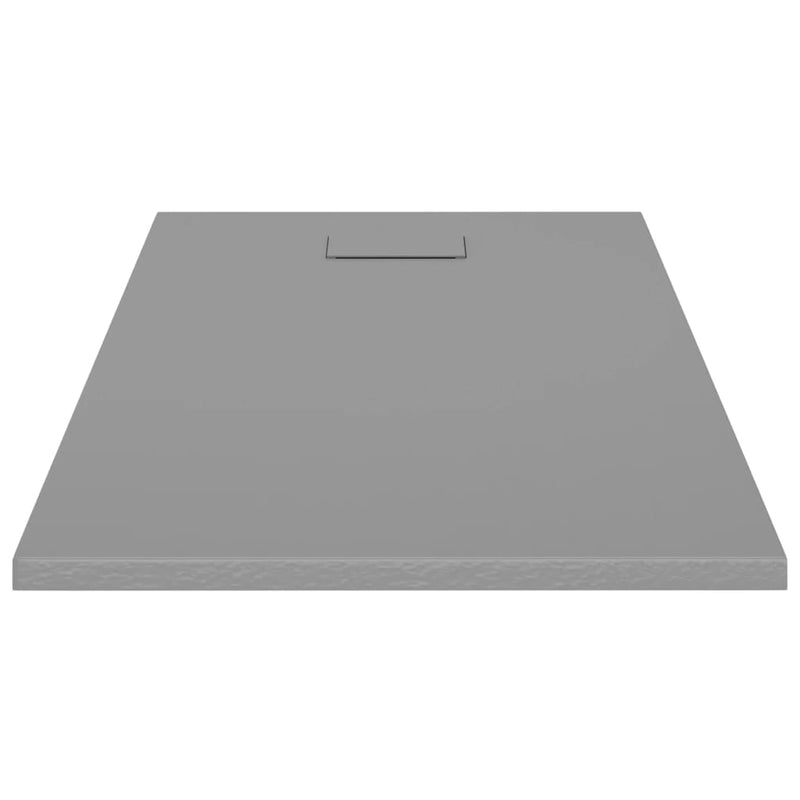 vidaXL Shower Base Tray SMC Brown 100x80 cm