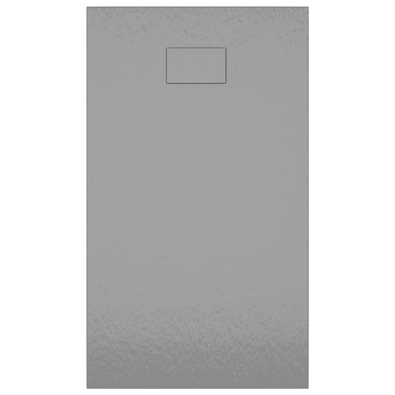 vidaXL Shower Base Tray SMC Brown 100x80 cm