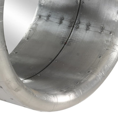 vidaXL Aviator Mirror 80x50 cm Metal