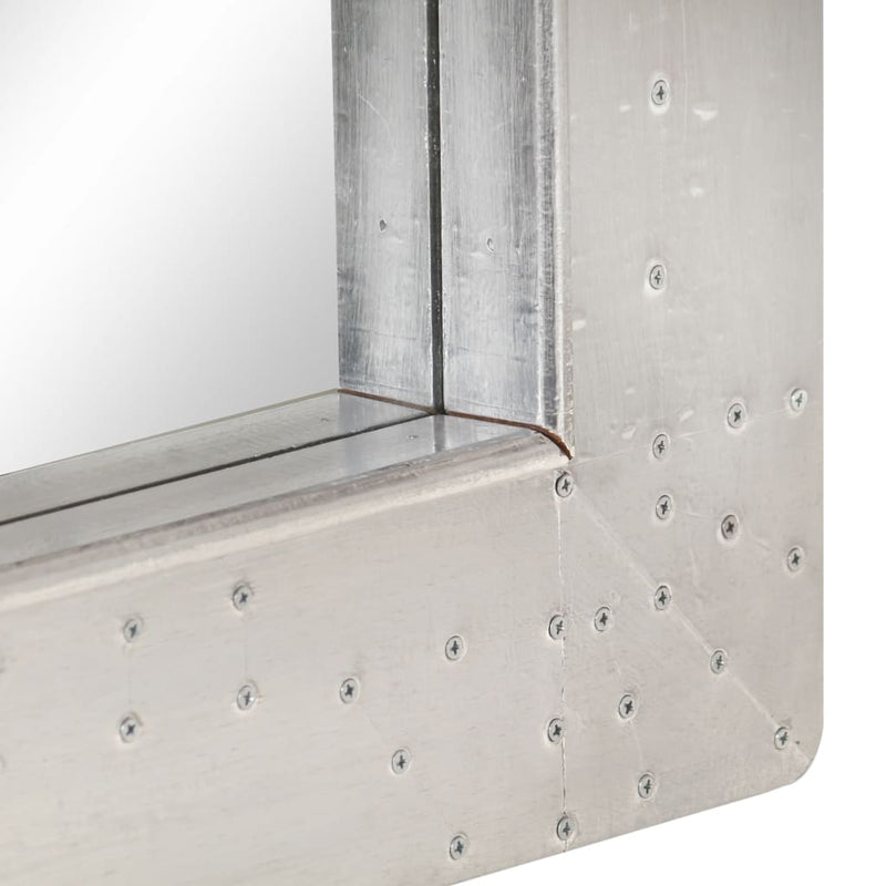 vidaXL Aviator Mirror 80x50 cm Metal