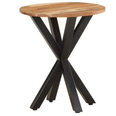 vidaXL Side Table 68x68x56 cm Solid Acacia Wood