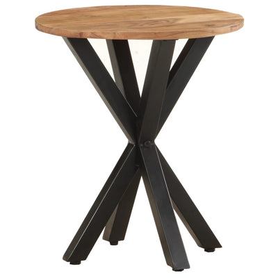 vidaXL Side Table 68x68x56 cm Solid Acacia Wood